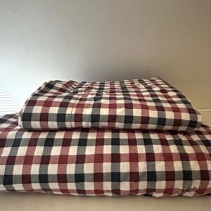 NAUTICA Twin Fitted Sheet and Pillowcase